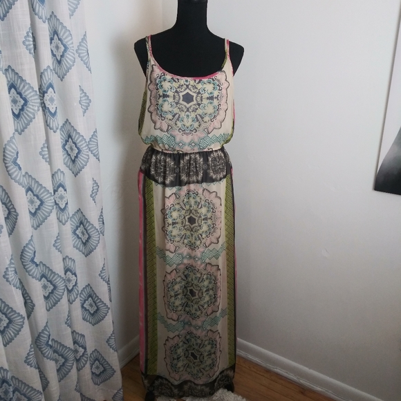 Forever 21 sheer maxi dress - Picture 6 of 6